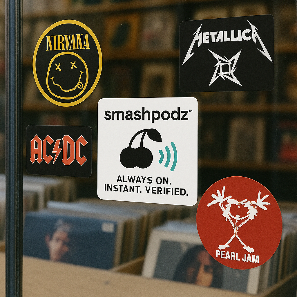 Glass Sticker - Powered by Smashpodz™ - Image 11