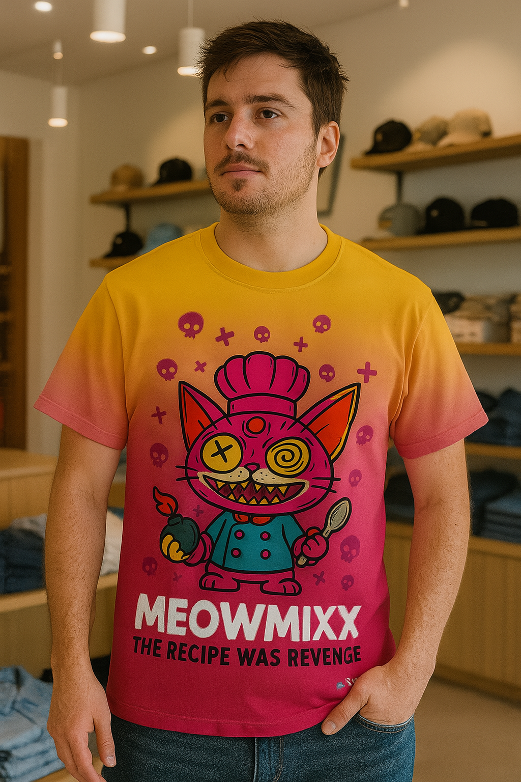 Project Mercy - Meowmixx Shirt - Powered by Smashpodz™ - Image 2