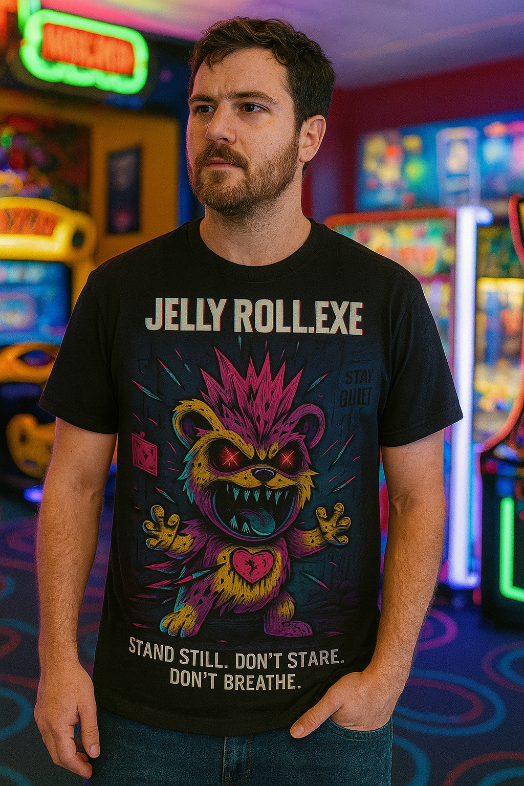 Project Mercy - Jelly Roll.exe Shirt - Powered by Smashpodz™ - Image 2