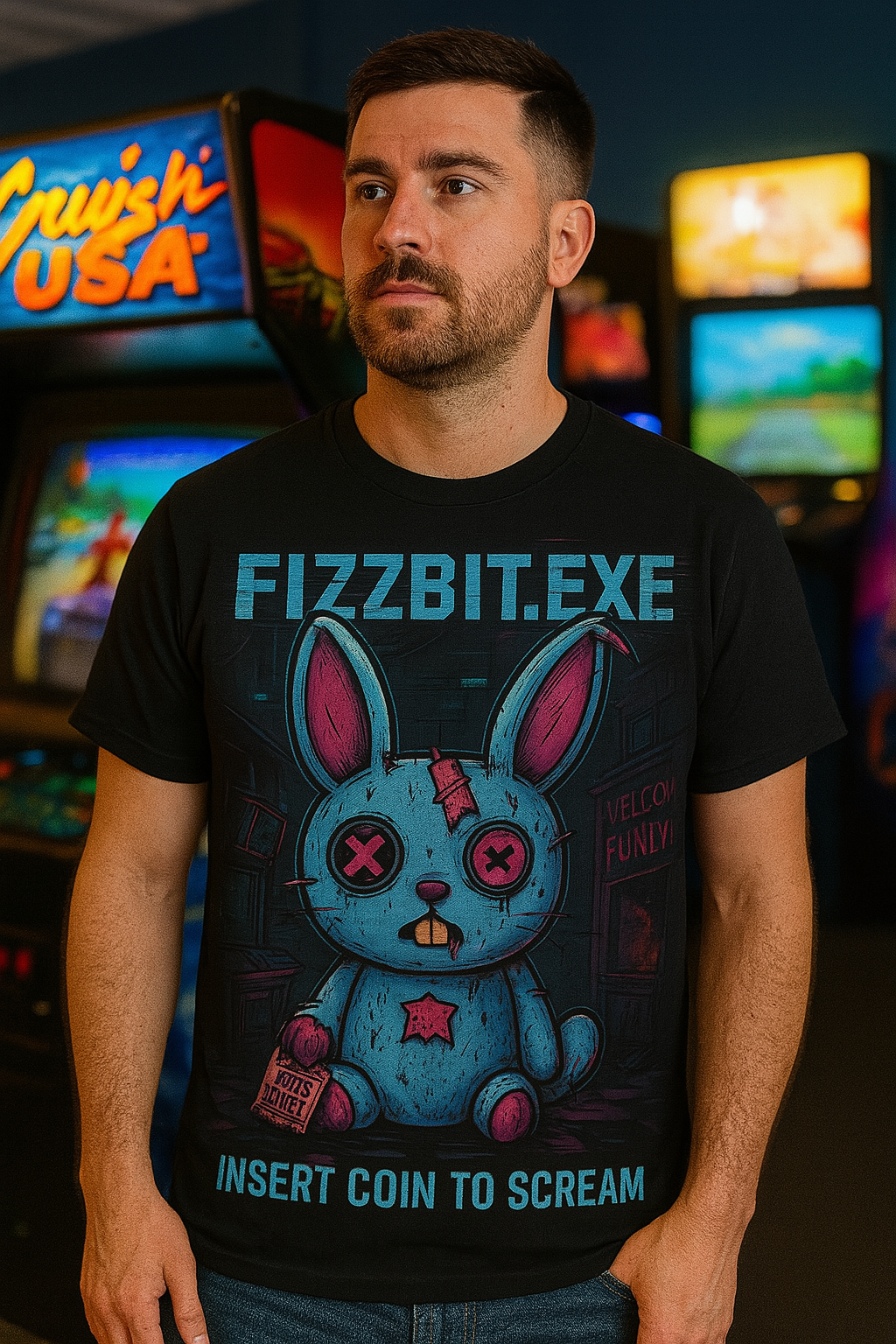 Project Mercy - Fizzbit.exe Shirt - Powered by Smashpodz™ - Image 2