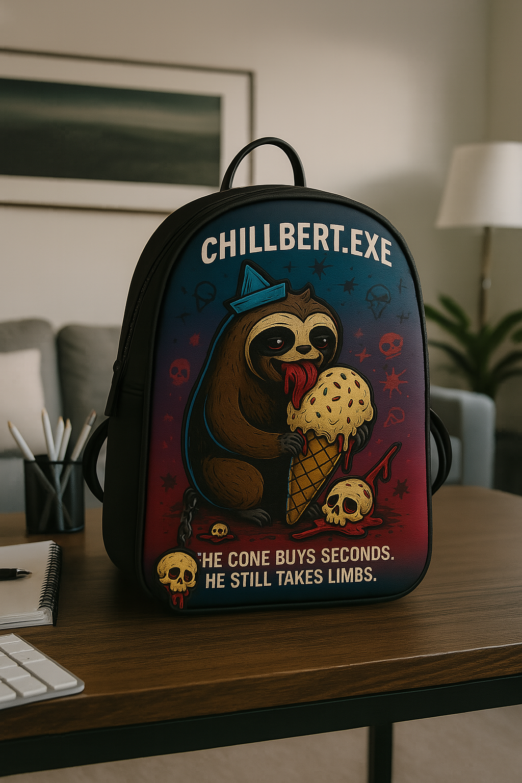 Project Mercy - Chillbert Backpack - Powered by Smashpodz™ - Image 2