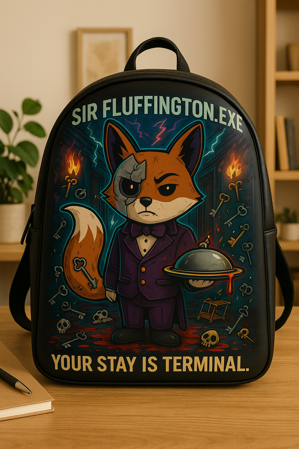 Project Mercy - Sir Fluffington Backpack - Powered by Smashpodz™ - Image 2