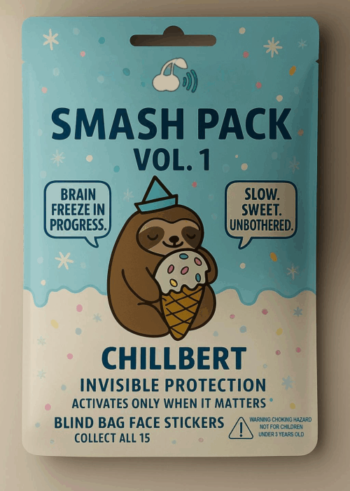 Getaway Goose - Face Stickers Blind Bag - 5 Count - Powered by Smashpodz™