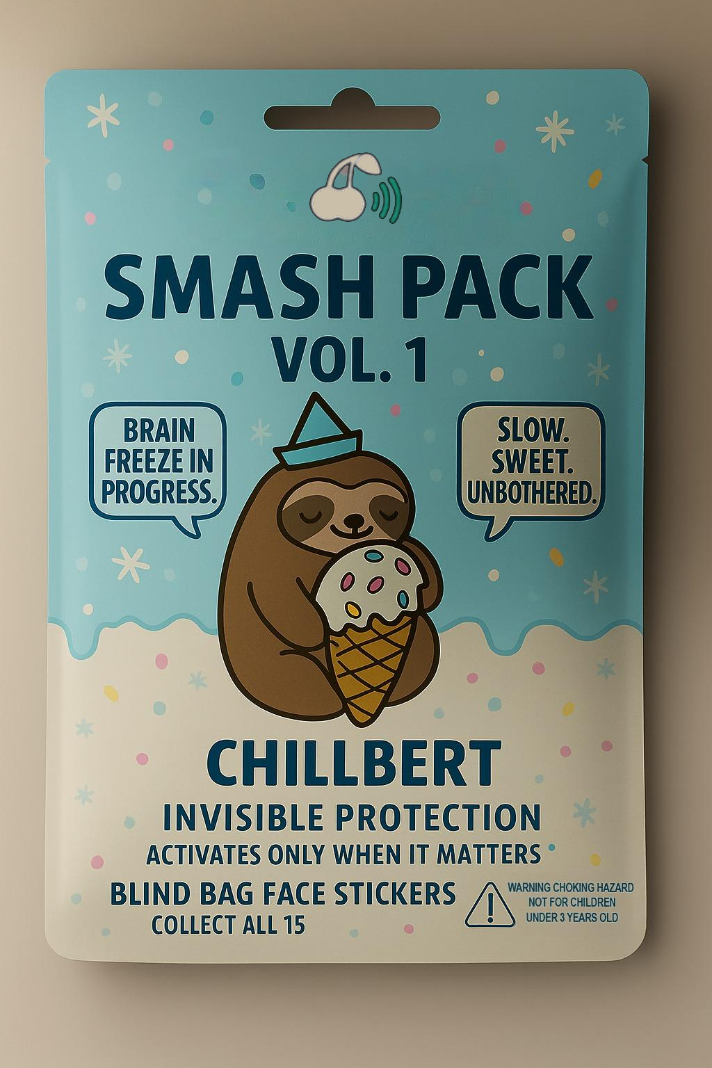 Getaway Goose - Face Stickers Blind Bag - 5 Count - Powered by Smashpodz™