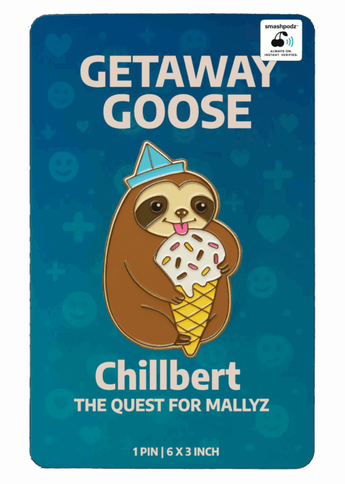 Getaway Goose Pin – Series 1 Chillbert – Powered by Smashpodz™