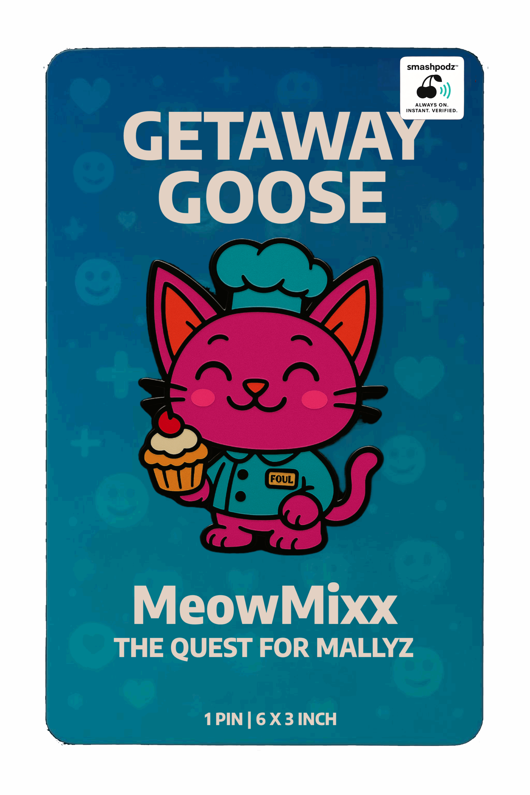 Getaway Goose Pin – Series 1 MeowMixx – Powered by Smashpodz™