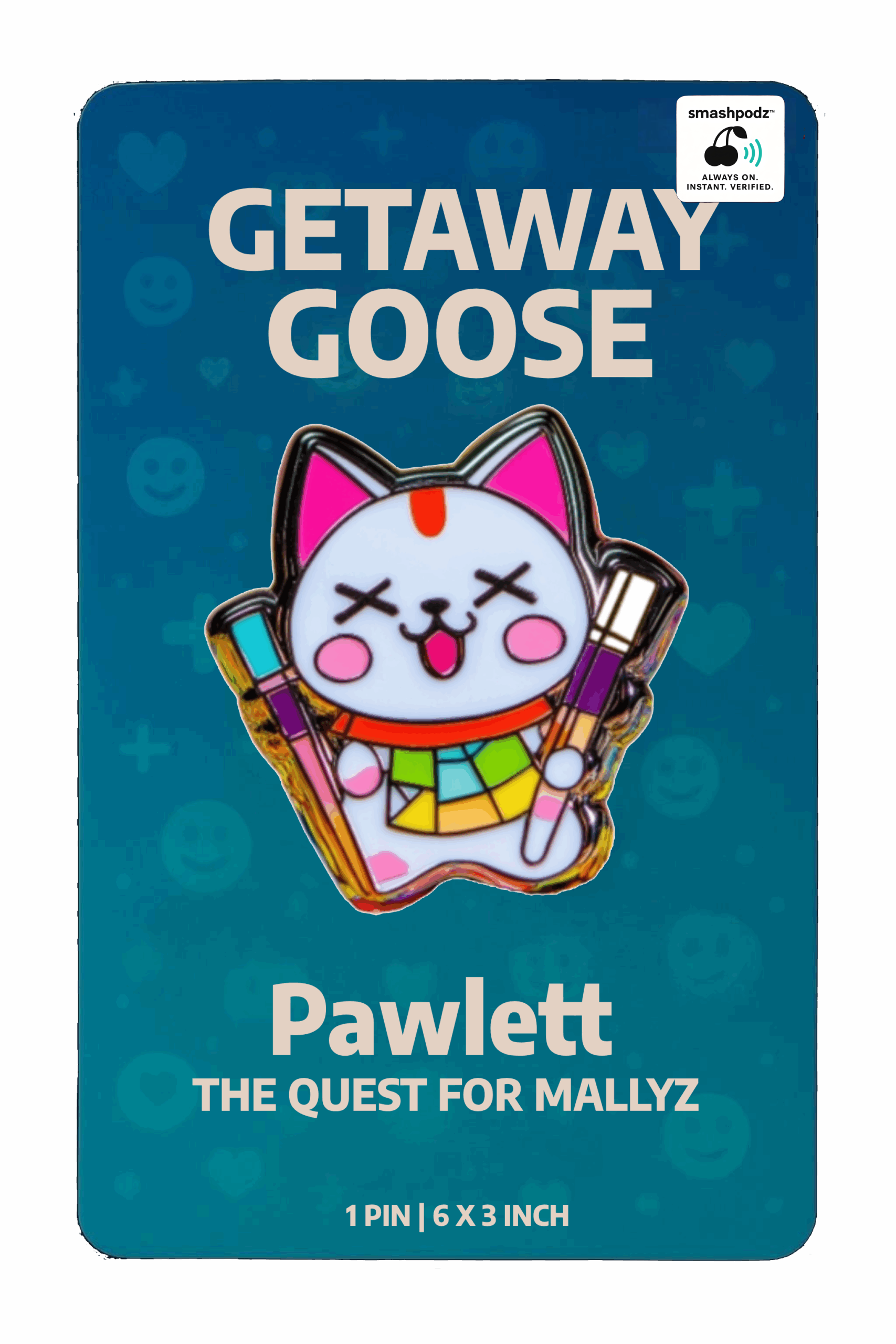 Getaway Goose Pin – Series 1 Pawlett – Powered by Smashpodz™