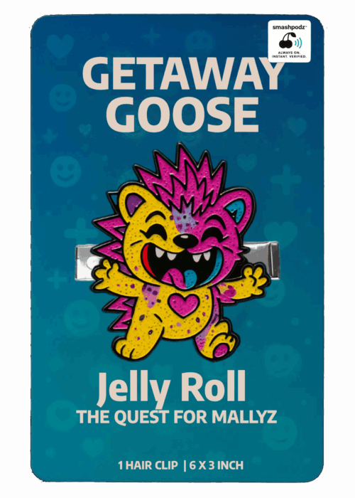 Getaway Goose Hair Clip – Series 1 Jelly Roll – Powered by Smashpodz™