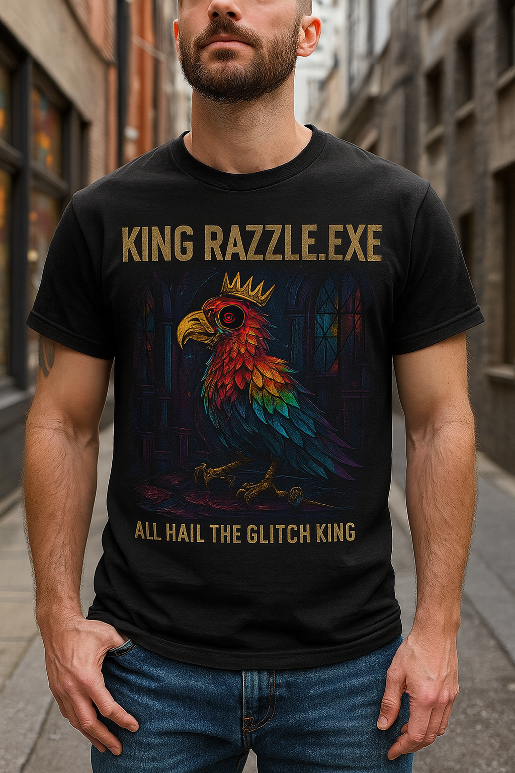 Project Mercy - King Razzle Shirt - Powered by Smashpodz™ - Image 2