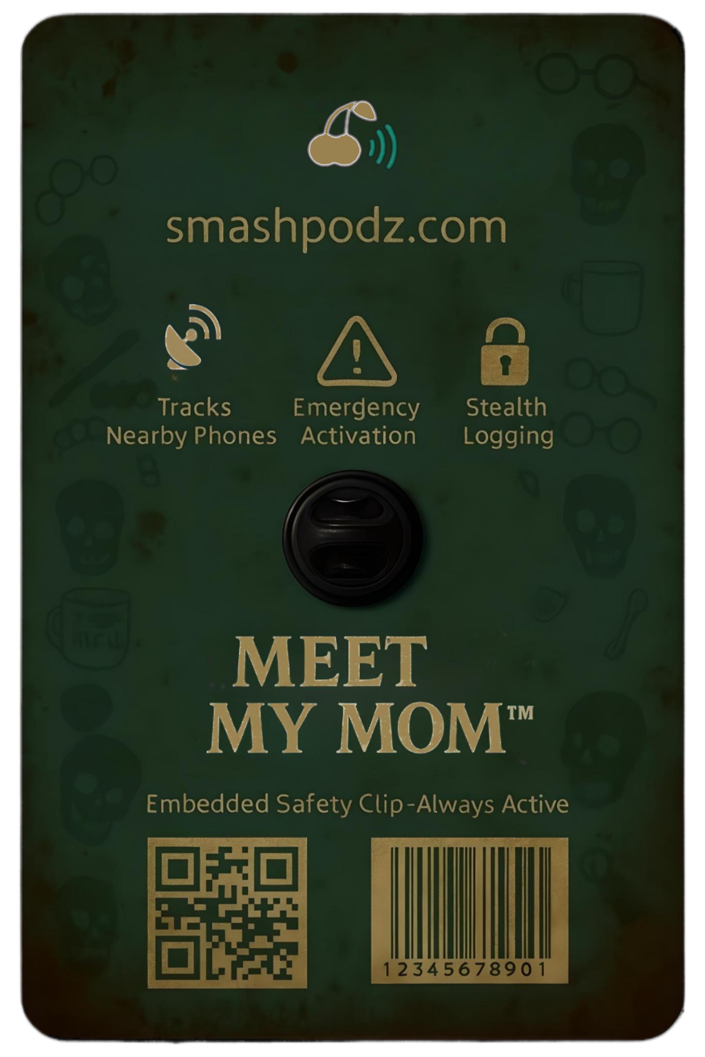 Meet My Mom Pin – Series 1 #03 – Powered by Smashpodz™ - Image 2