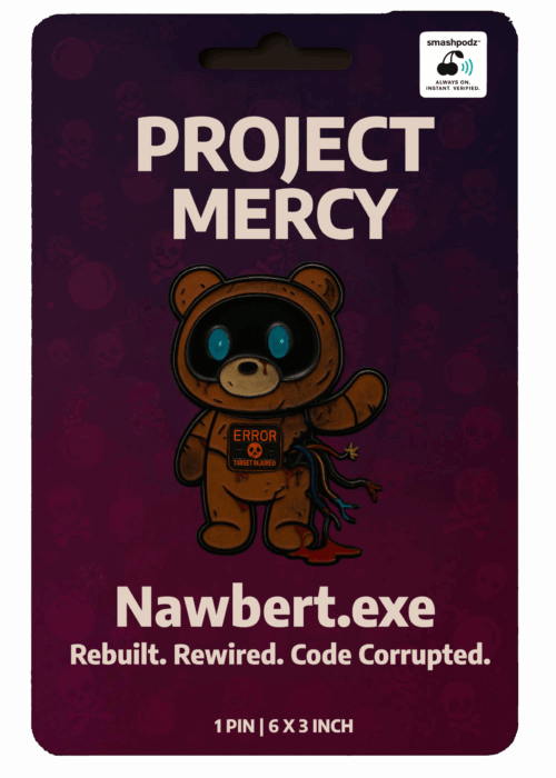Project Mercy Pin – Series 1 Nawbert.exe – Powered by Smashpodz™