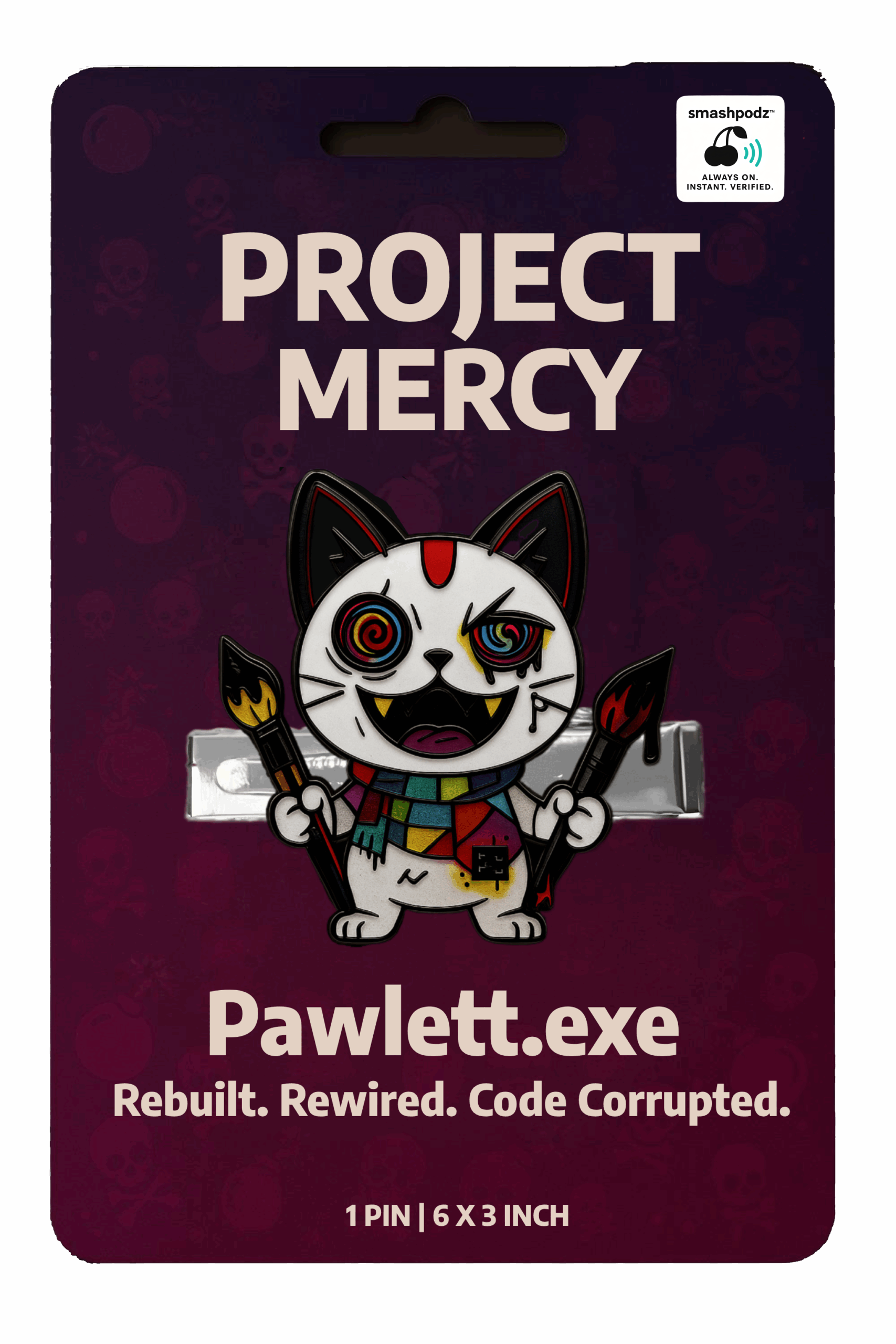 Project Mercy Hair Clip – Series 1 Pawlett.exe – Powered by Smashpodz™