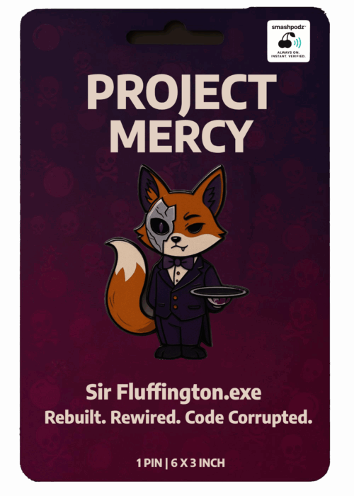Project Mercy Pin – Series 1 Sir Fluffington.exe – Powered by Smashpodz™