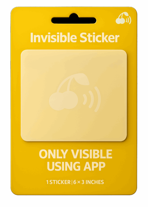 Invisible Sticker - Powered by Smashpodz™