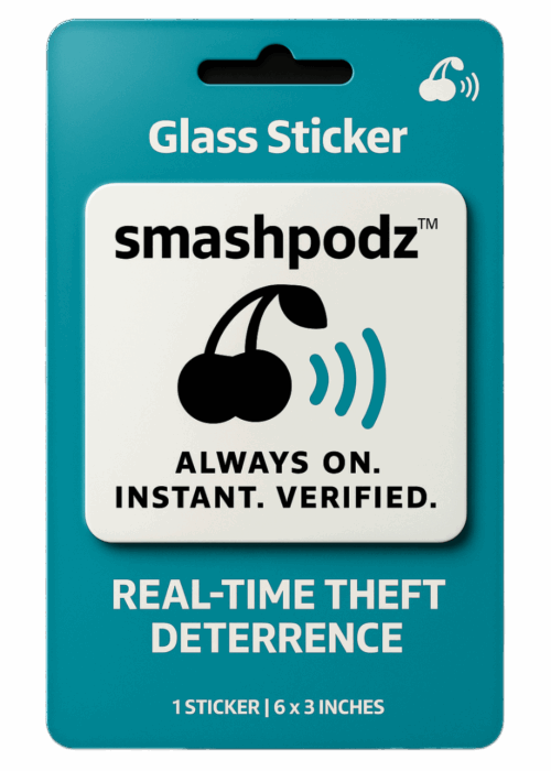 Glass Sticker - Powered by Smashpodz™