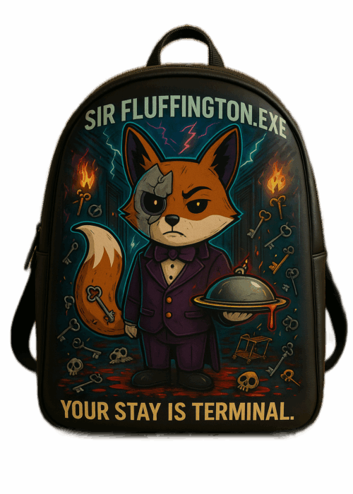 Project Mercy - Sir Fluffington Backpack - Powered by Smashpodz™