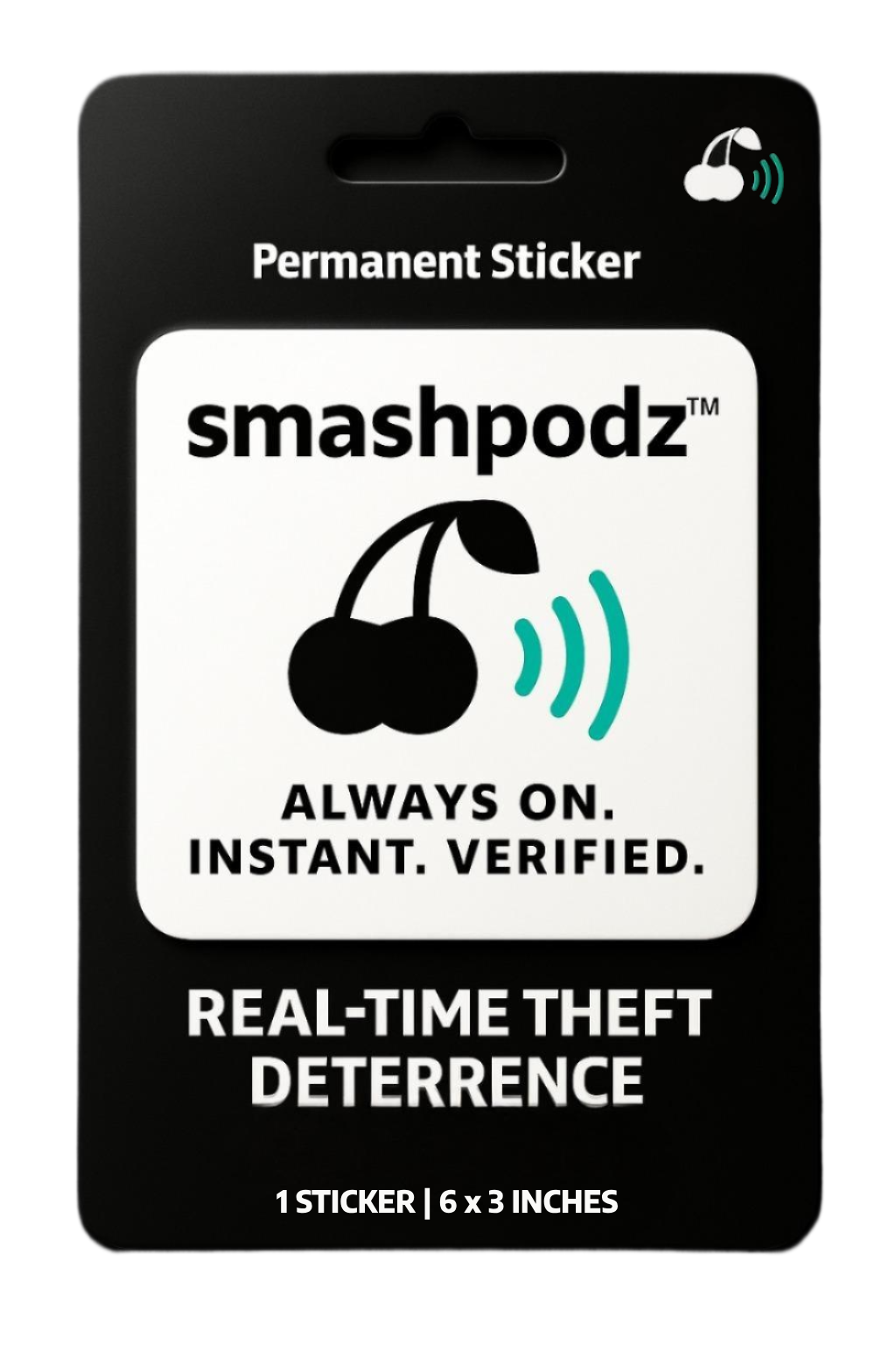 Permanent Sticker - Powered by Smashpodz™