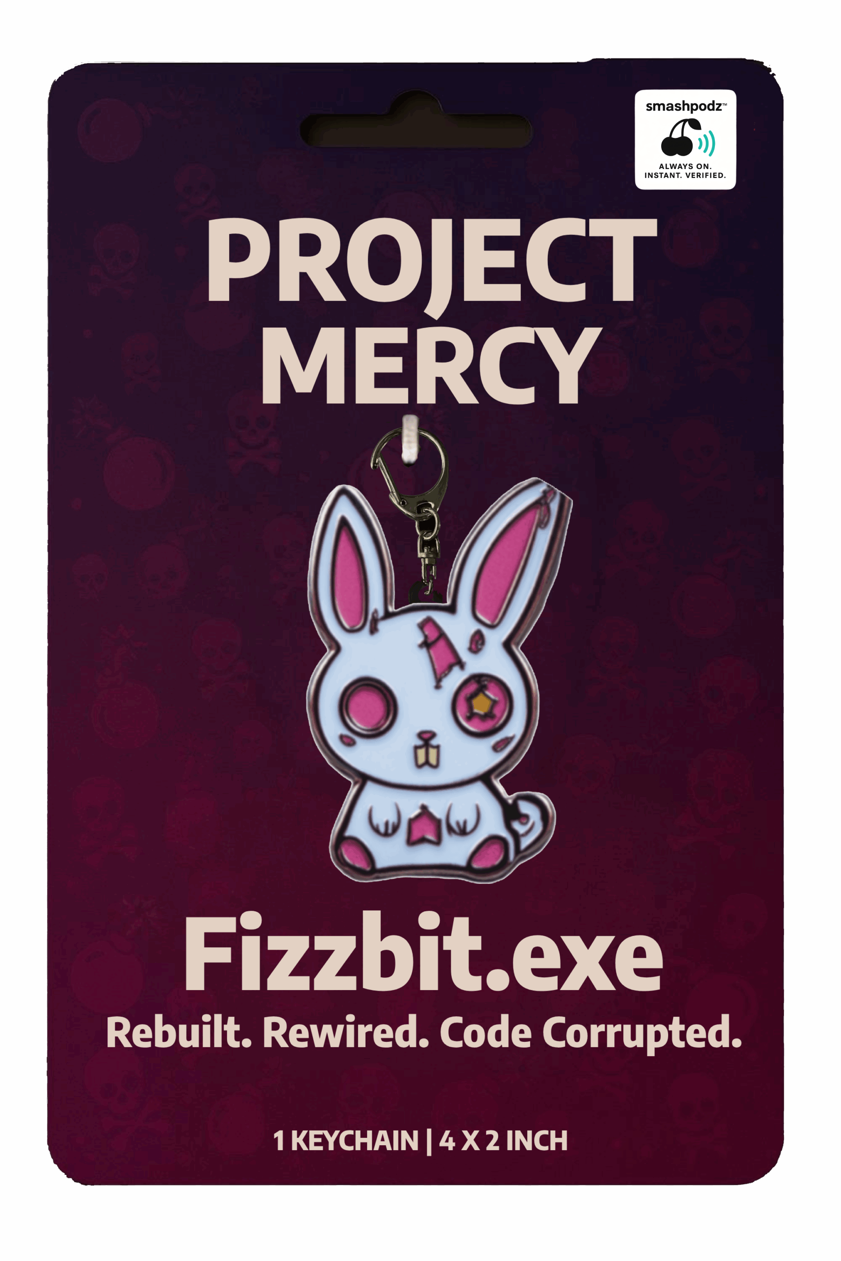 Project Mercy Keychain – Series 1 Fizzbit.exe – Powered by Smashpodz™