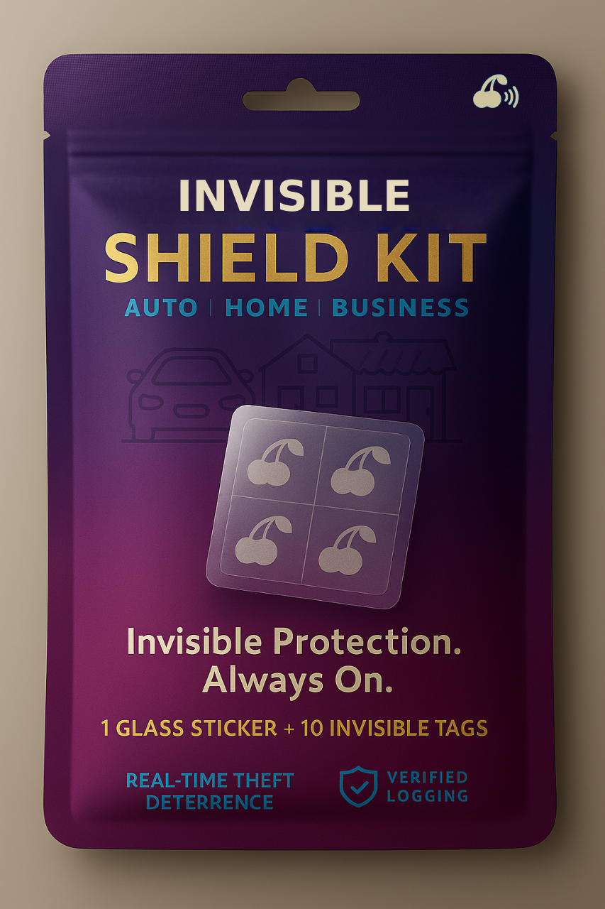 Invisible Shield Kit - 2 x 2 inch tags - Powered by Smashpodz™