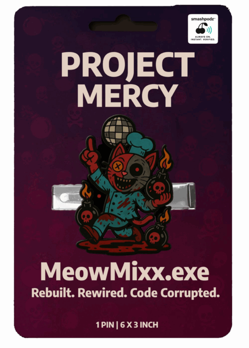 Project Mercy Hair Clip – Series 1 MeowMixx.exe – Powered by Smashpodz™