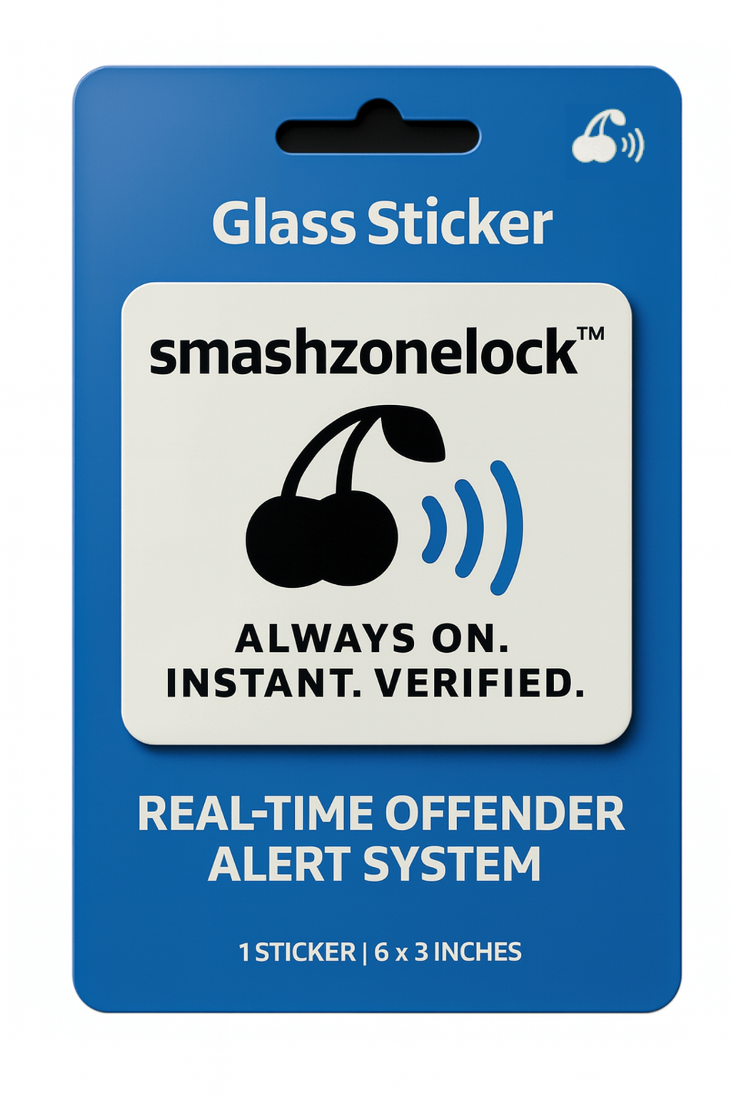 Smash ZoneLock - Glass Sticker - Powered by Smashpodz™